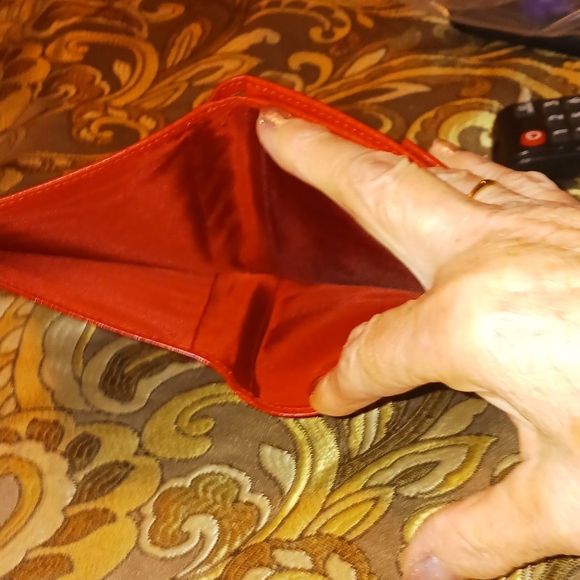 Nina Ricci Red Wallet with snap closure - Picture 13 of 15